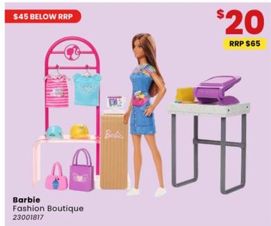 Barbie - Fashion Boutique offers at $20 in Toymate