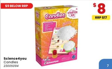Science4you Candles offers at $8 in Toymate