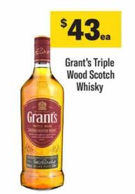 Spirits offers at $43 in Liquorland