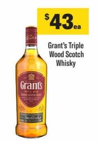 Spirits offers at $43 in Liquorland