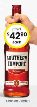 Southern Comfort offers at $42.9 in The Bottle-O