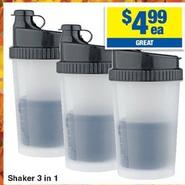 Shaker 3 In 1 offers at $4.99 in My Chemist