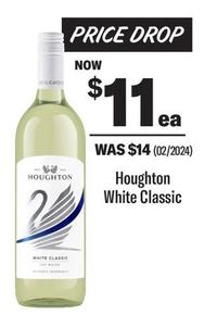 Houghton - White Classic offers at $11 in Coles