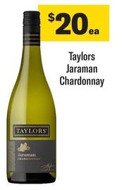 Taylors - Jaraman Chardonnay offers at $20 in Coles