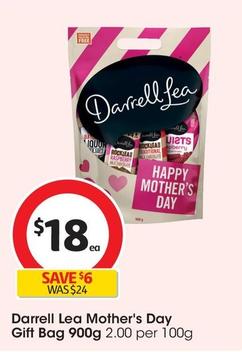 Darrell Lea - Mother's Day Gift Bag 900g offers at $18 in Coles