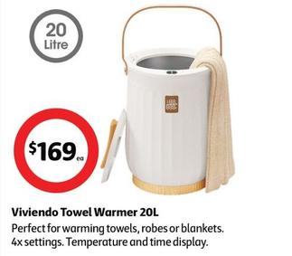 Viviendo - Towel Warmer 20l offers at $169 in Coles