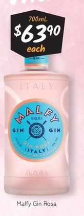 Malfy - Gin Rosa offers at $63.9 in Cellarbrations
