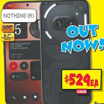 Nothing - Phone (2a) 5g 128gb offers at $529 in JB Hi Fi