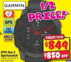 Garmin - Epix Gen 2 Sportswatch offers at $849 in JB Hi Fi