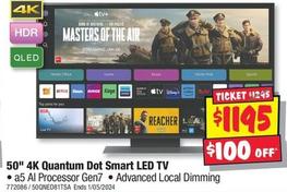 Lg - 50" 4k Quantum Dot Smart Led Tv offers at $1195 in JB Hi Fi