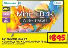 Smart Tv offers at $895 in JB Hi Fi