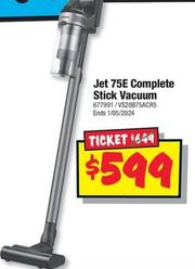 Samsung - Jet 75e Complete Stick Vacuum offers at $599 in JB Hi Fi
