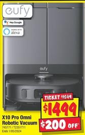 Robot vacuum offers at $1499 in JB Hi Fi