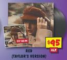Red (taylor's Version) offers at $95 in JB Hi Fi