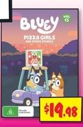 Bluey Pizza Girls And Other Stories offers at $19.98 in JB Hi Fi