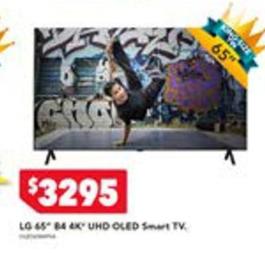 Lg - 65" 84 4k Uhd Oled Smart Tv offers at $3295 in Harvey Norman