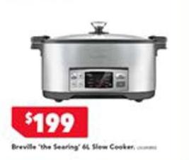 Breville - The Fearing & Slow Cooker offers at $199 in Harvey Norman