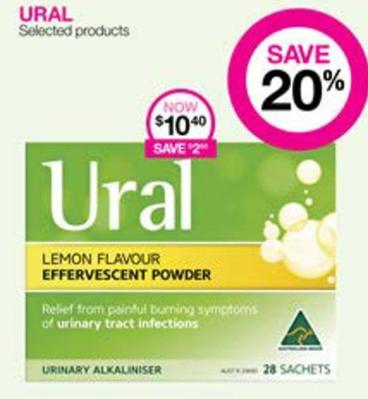 Ural - Selected Products offers at $10.4 in Priceline
