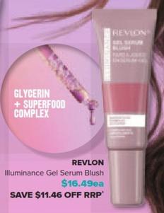 Revlon - Illuminance Gel Serum Blush offers at $16.49 in Malouf Pharmacies