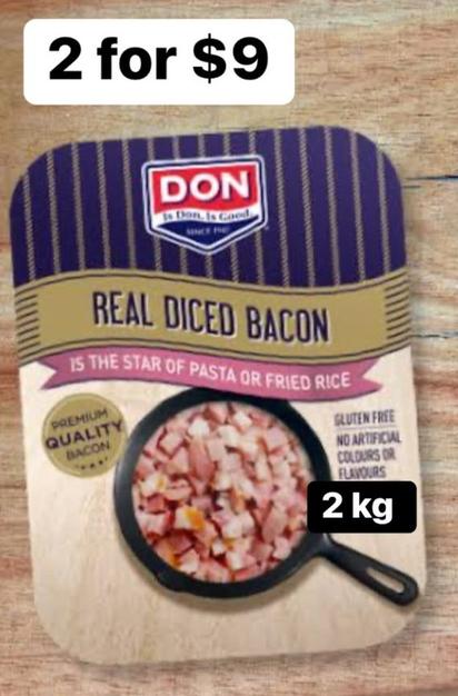 Don - Real Diced Bacon offers at $9 in SAVEMORE