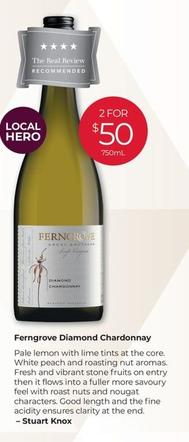 Ferngrove - Diamond Chardonnay offers at $50 in Porters