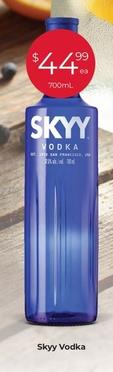 Skyy - Vodka offers at $44.99 in Porters
