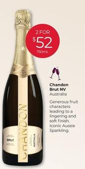 Chandon - Brut Nv offers at $52 in Porters
