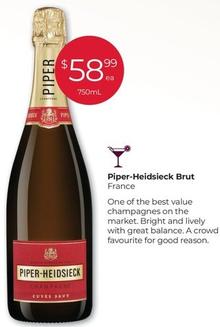 Piper-Heidsieck - Brut offers at $58.99 in Porters