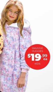 Snuggie Huggies Kids offers at $19.99 in Prices Plus