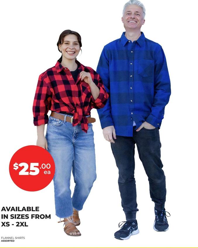 Flannel Shirts Assorted offers at $25 in Prices Plus