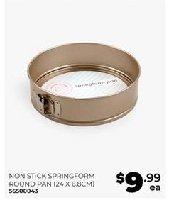 Non Stick Springform Round Pan (24 X 6.8cm) offers at $9.99 in Prices Plus