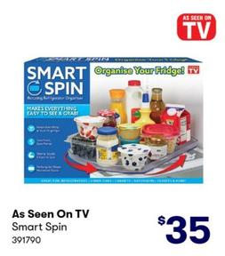 As Seen On TV - Smart Spin offers at $35 in BIG W