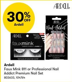 Ardell - Faux Mink 811 Or Professional Nail Addict Premium Nail Set  offers in BIG W