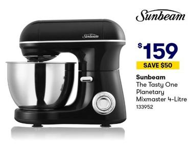 Sunbeam - The Tasty One Planetary Mixmaster 4-Litre offers at $159 in BIG W