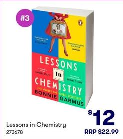 Lessons in Chemistry offers at $12 in BIG W