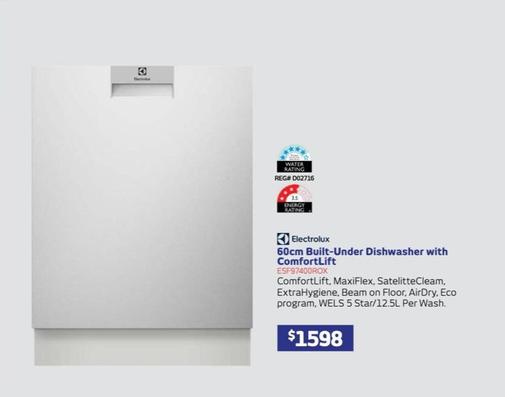 Dishwasher offers at $1598 in Retravision