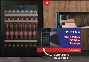 Vintec - Single Zone 100 Bottle Beverage Centre offers at $2038 in Retravision