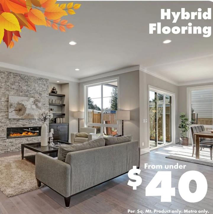Hybrid Flooring offers at $40 in Carpet Call