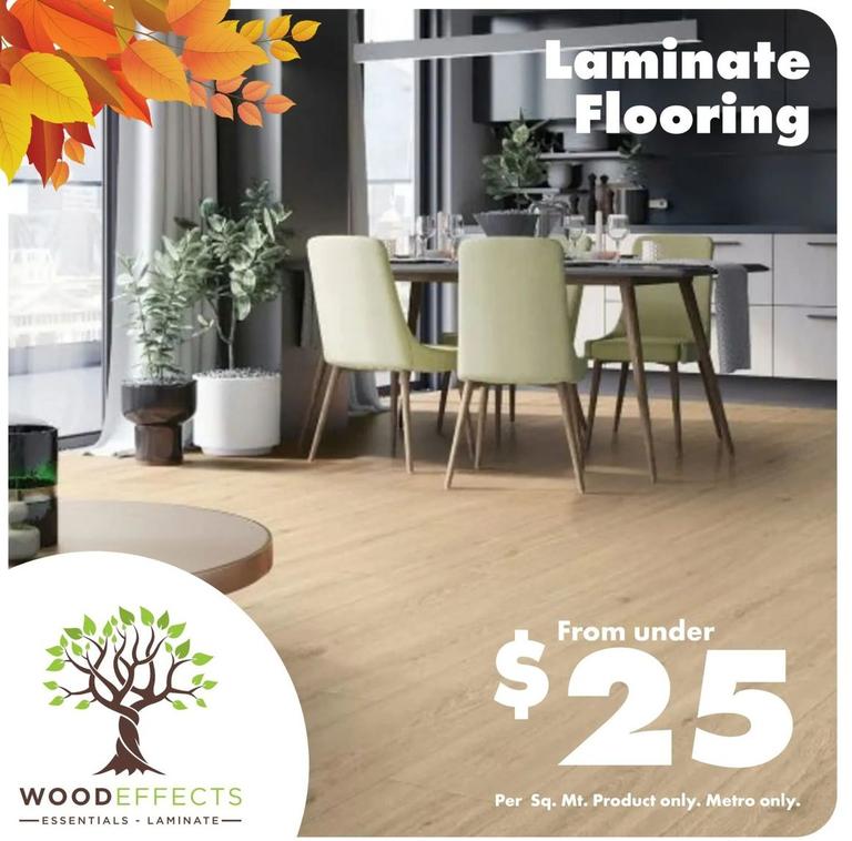 Laminate Flooring offers at $25 in Carpet Call