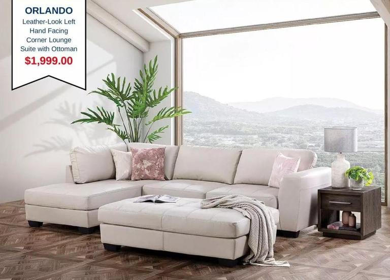 Sofas offers at $1999 in Amart Furniture