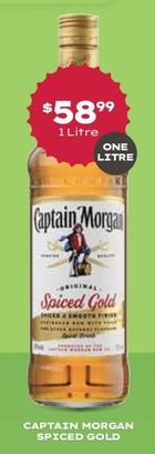 Captain Morgan - Spiced Gold offers at $58.99 in Thirsty Camel