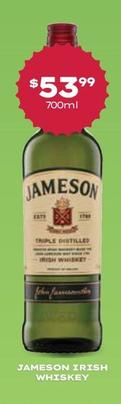 Jameson - Irish Whiskey offers at $53.99 in Thirsty Camel