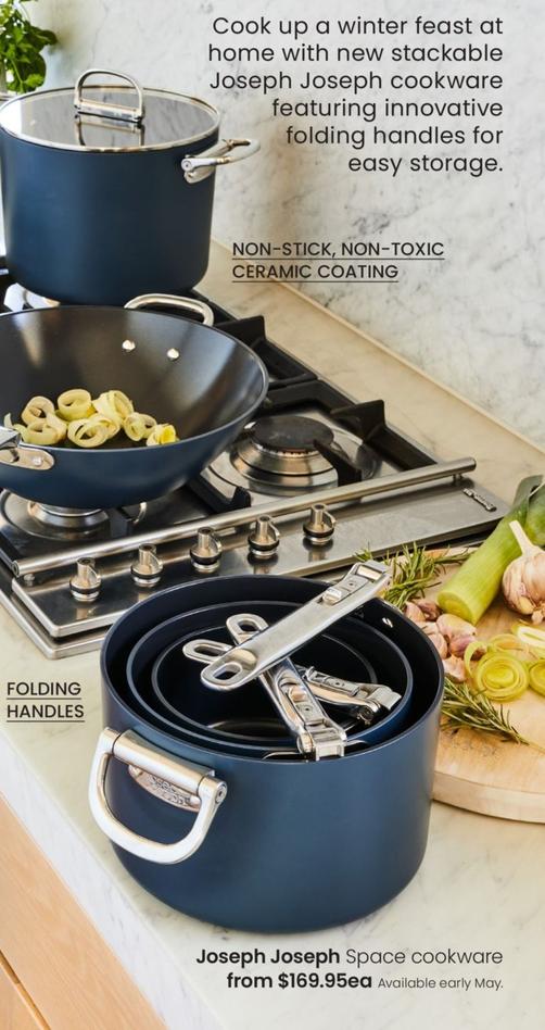 Joseph Joseph - Space Cookware offers at $169.95 in Myer