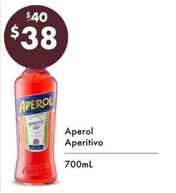 Aperol - Aperitivo offers at $38 in Vintage Cellars