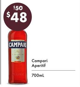 Campari - Aperitif  offers at $48 in Vintage Cellars