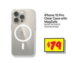Iphone 15 Pro Clear Case With Magsafe offers at $79 in JB Hi Fi