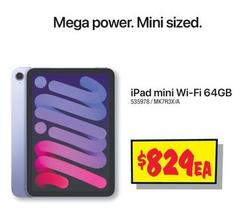 Apple - Ipad Mini Wi-fi 64gb offers at $829 in JB Hi Fi