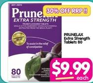 Prunelax - Extra Strength Tablets 80 offers at $9.99 in Your Discount Chemist