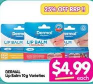 Lip Balm offers at $4.99 in Your Discount Chemist