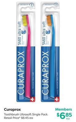 Curaprox Toothbrush Ultrasoft Single Pack offers at $6.85 in National Pharmacies